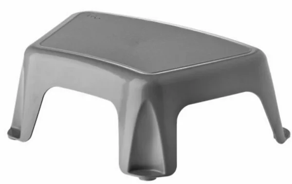 Castorama Marchepied Vigar En Plastique Gris H.14 Cm Charge Maxi 125 Kg 1