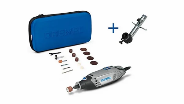 Castorama Outil Multifonction Dremel 3000-15 + 1 Guide De Découpe (130W), 15 Accessoires 1